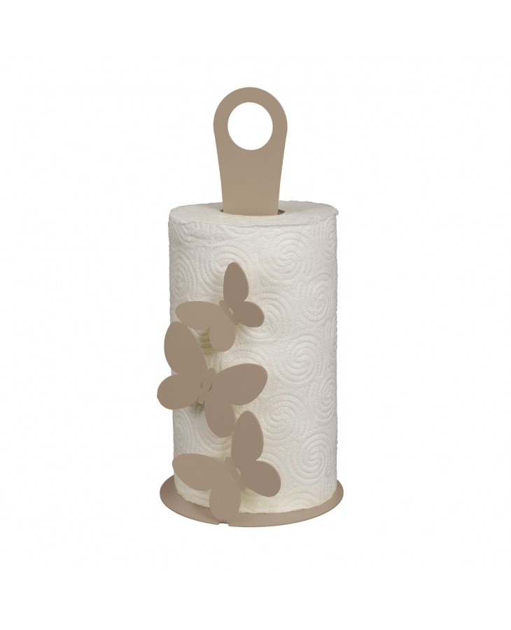 Arti & Mestieri - Porta Rotoli Butterfly colore beige