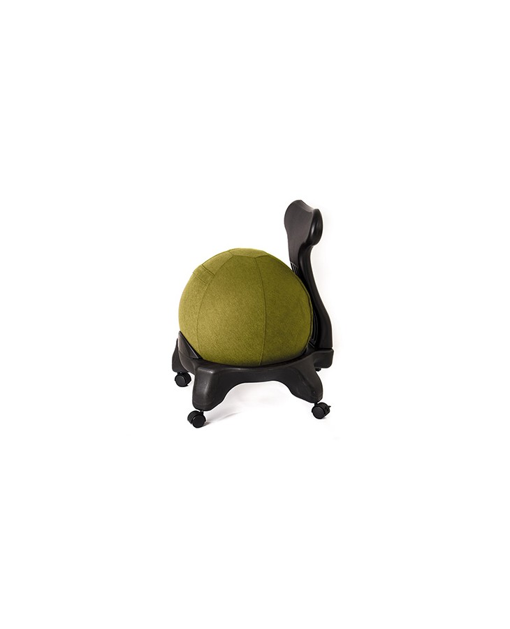 Kikka Living - Sedia ergonomica Kikka Active Chair con fodera in tessuto Living (Amalfi, Pistacchio)