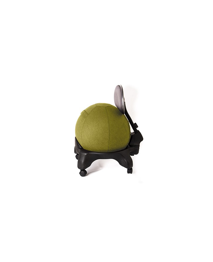 Kikka Active Chair Plus con fodera Living - Sedia ergonomica Kikka Plus con fodera in tessuto Living (Pistacchio, Amalfi)