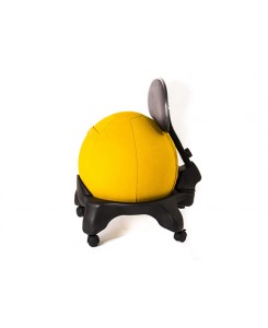 Kikka Active Chair Plus con fodera Living - Sedia ergonomica Kikka Plus con fodera in tessuto Living (Sole, Amalfi)